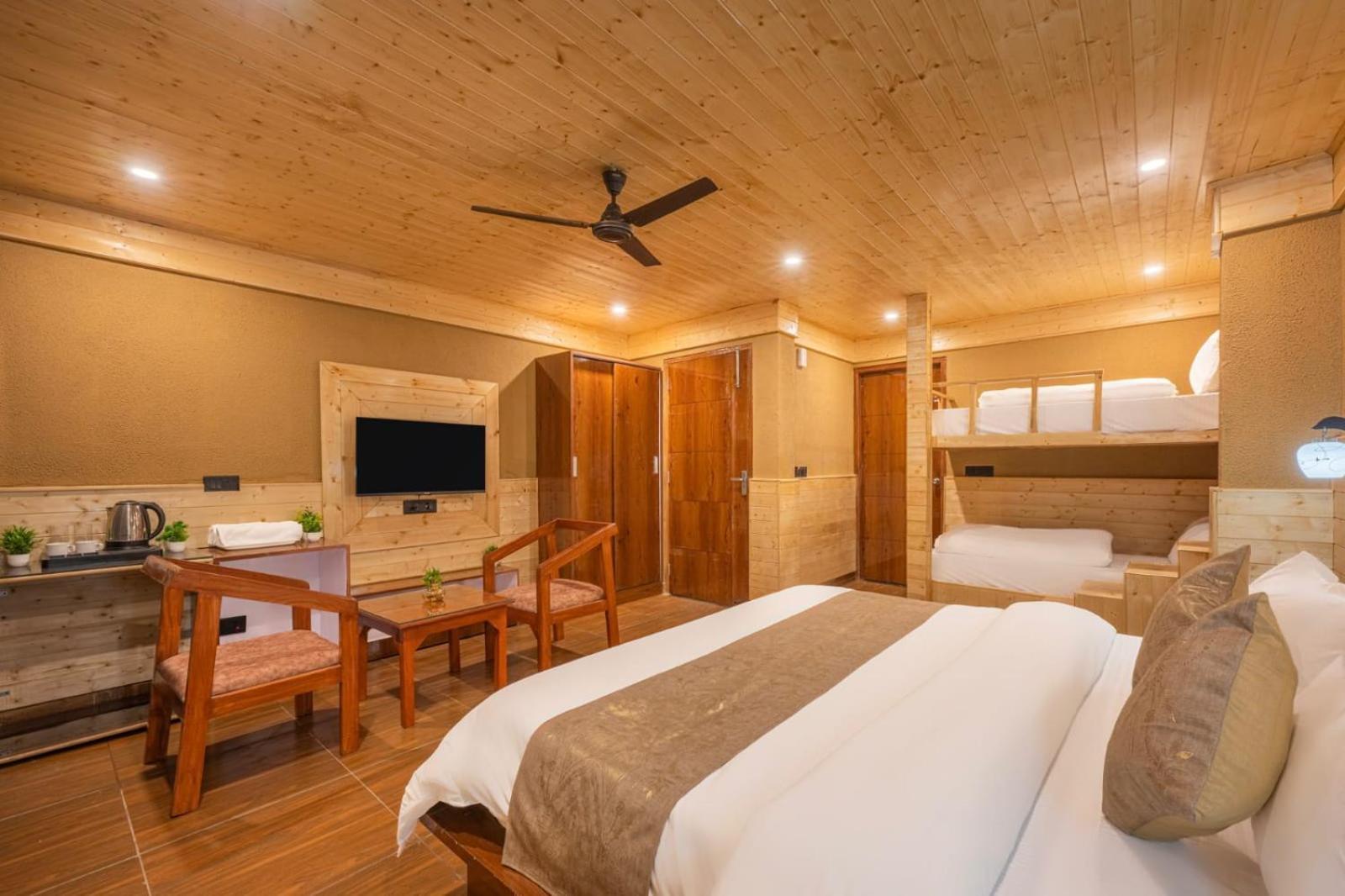 The Nature Dreams I Vacations I Conference I Mice I Family Events I Open Air Terrace I Sky Bonfire I Kufri By Exotic Stays Shimla Exterior foto